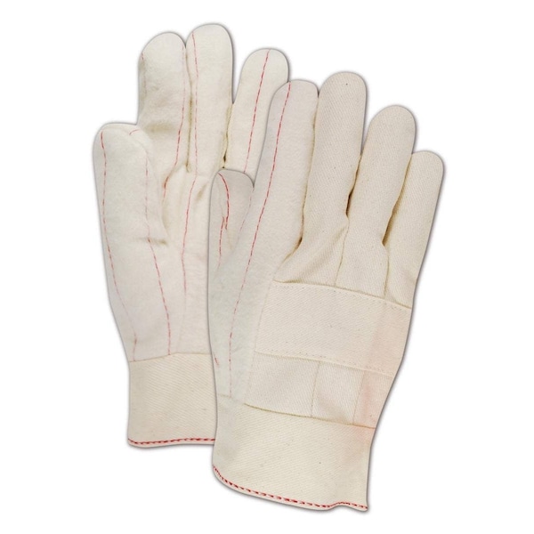 Southern Glove Hot Mill Heat Resistant White Welding Gloves, 12PK U243BT-P - main